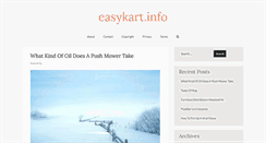 Desktop Screenshot of easykart.info