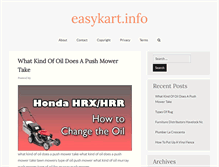 Tablet Screenshot of easykart.info